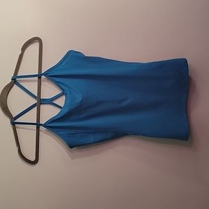 Woman's Blue Active Tank Top